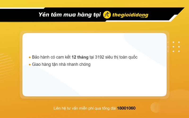 Bảo hành phụ kiện